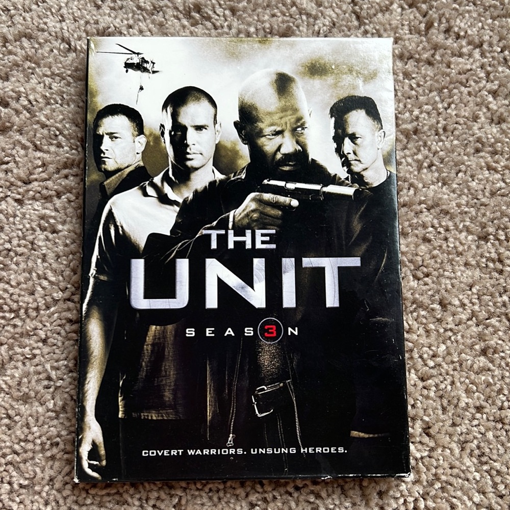 The Unit season 3 DVD 3 disc set